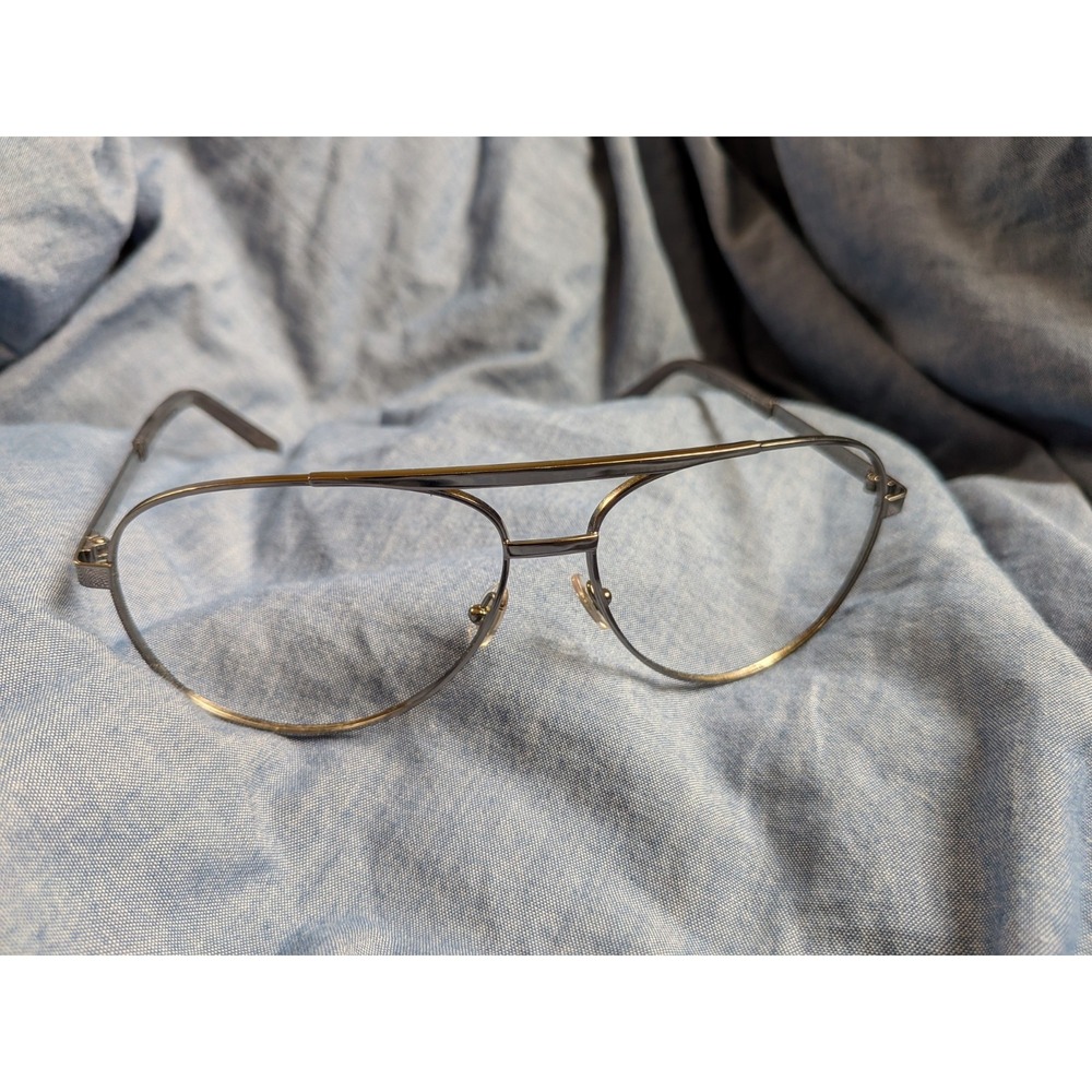 Maui Jim SEACLIFF MJ831-02D 61-15-140 Italy Silver Gray Aviator Frame Only